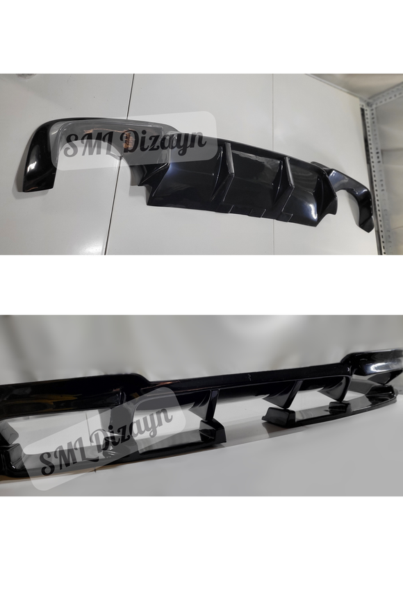 bmw f10 arka tampon difüzörü 