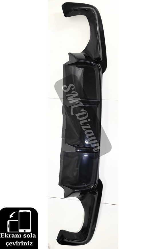 bmw f10 çift çıkış difüzör