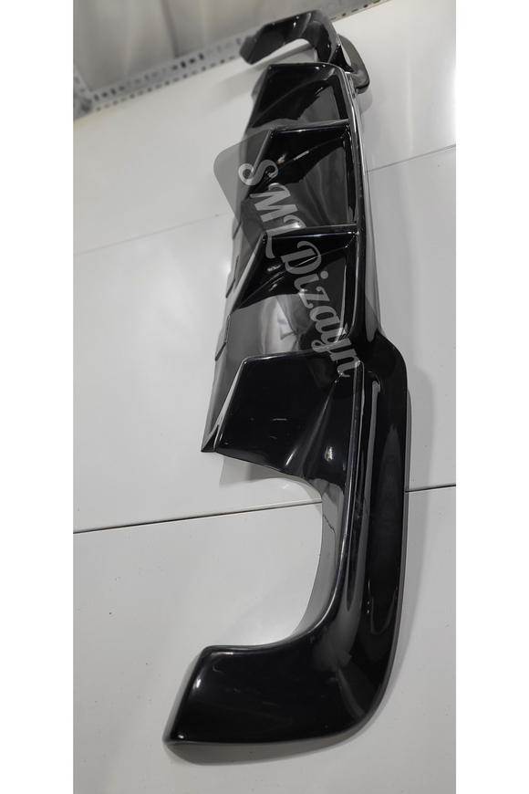 bmw f10 arka tampon difüzörü