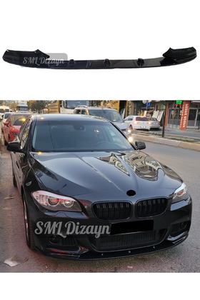 bmw f10 m sport ön lip 4 parça