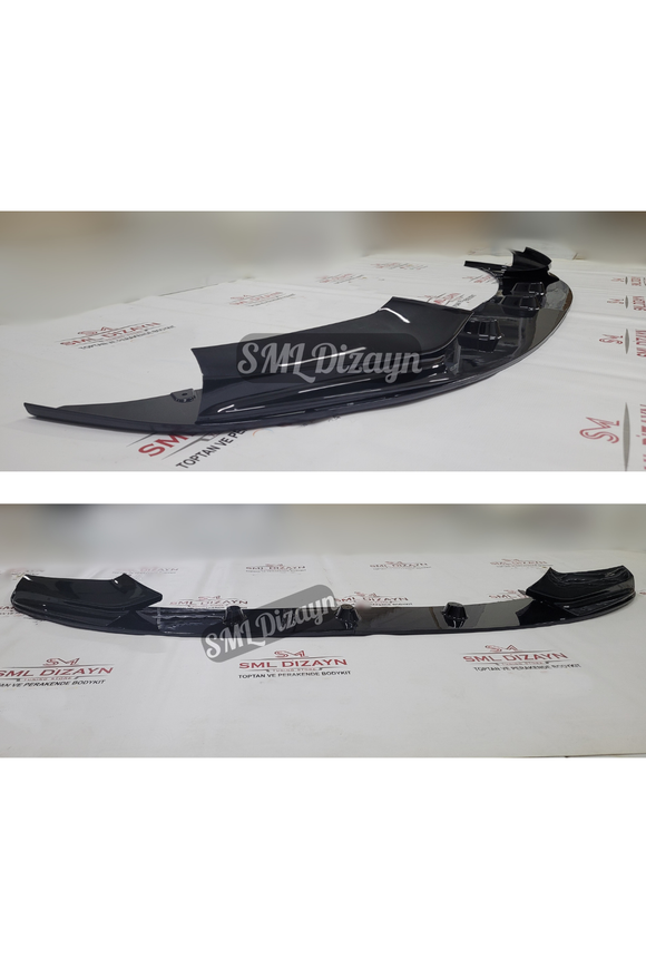 front lip splitters for 2010-2011-2012-2013-2014-2015-2016-2017 bmw f10