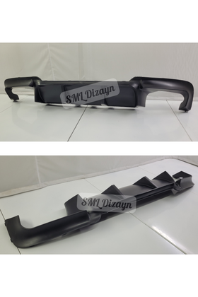 bmw f10 arka tampon difüzörü