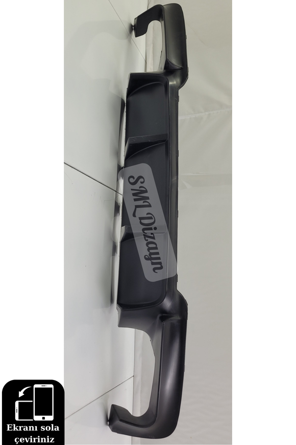 bmw f10 rear diffuser splitter