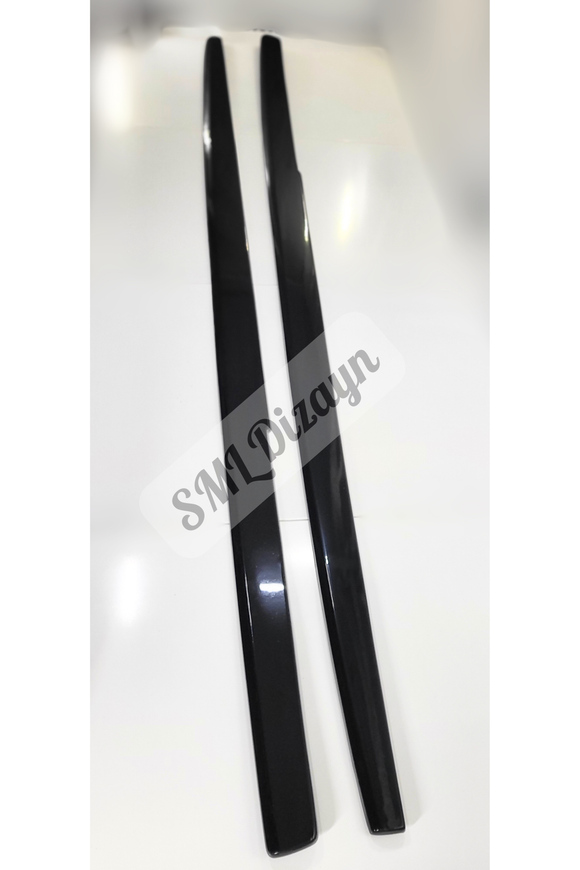 glossy black side skirts lip for bmw f10 2010-2011-2012-2013-2014-2015-2016-2017