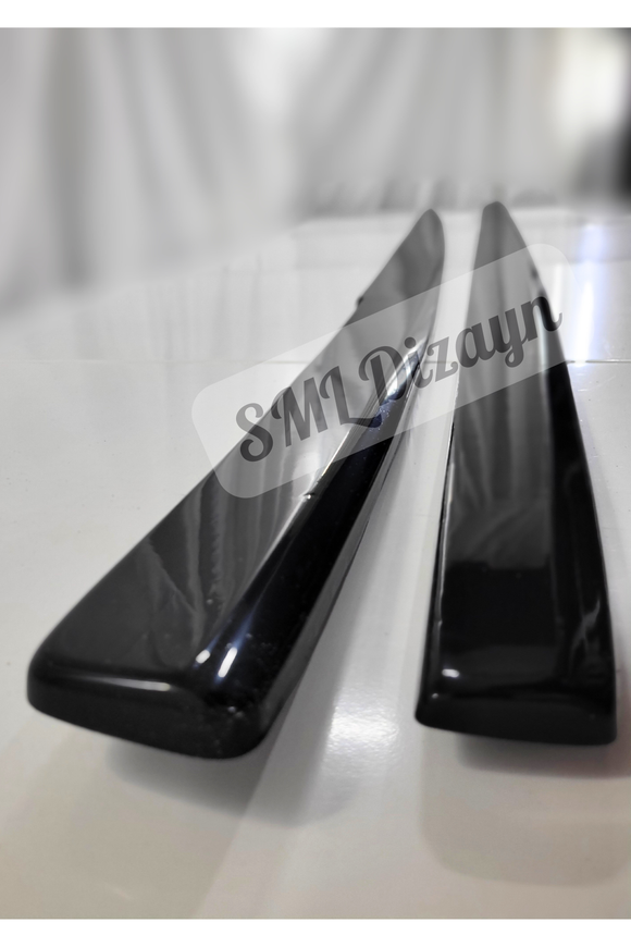 F10 Marşpiyel Lipi-Bıçağı Seti Plastik Parlak Siyah 2010-2017