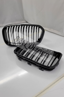 bmw f20 lci front grill double line