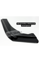 bmw f30 arka flap lip