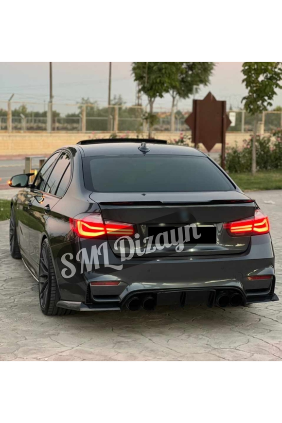 rear trunk spoiler for bmw f30 