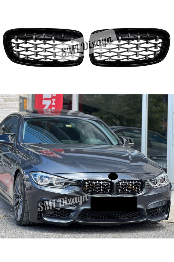 bmw f30 diamond ön panjur