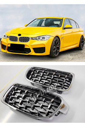 front diamond grill for bmw f30 3 series