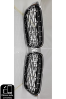 F30 Diamond Full Chrome Front Grille Kidney 2012-2018-9