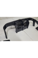 bmw f30 f80 m3 arka tampon alt difüzör lip ek