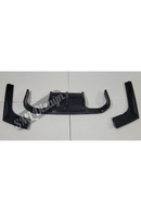 bmw f30 f80 m3 çin tampon uyumlu difüzör flap