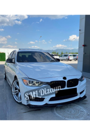 beyaz bmw f30 m3 ön lip