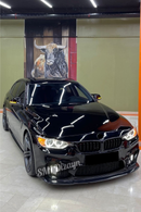 bmw f30 f80 m3 ön lip ek taiwan tampon uyumlu