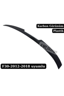 bmw f30 karbon  spoiler