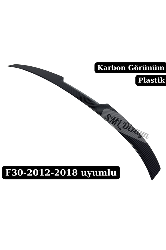 bmw f30 karbon  spoiler