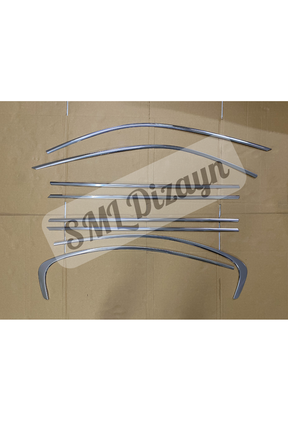 F30 Chrome Window Bead Frame Nickel 8 Pieces 2012-2018