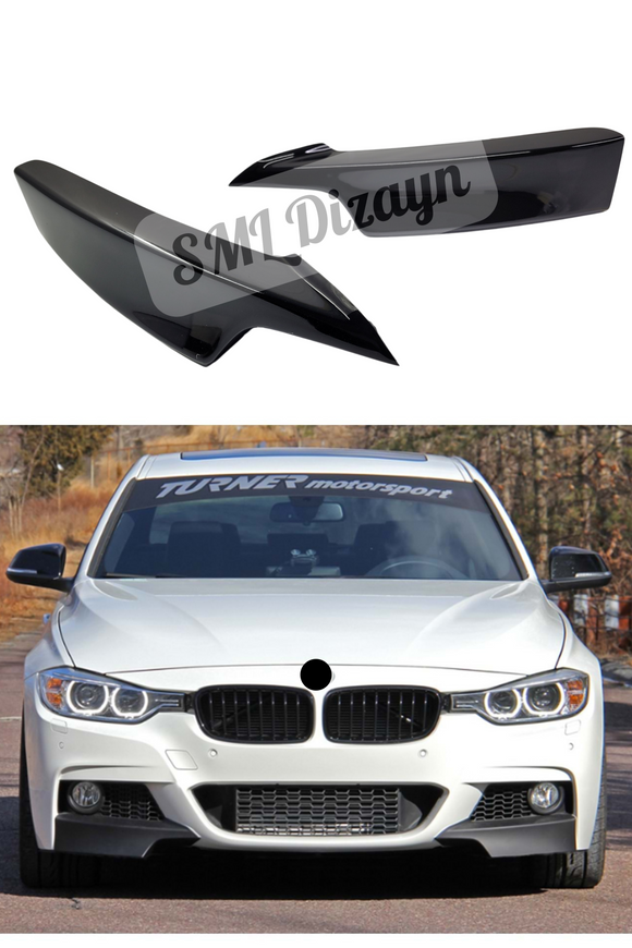 F30 Front Flap Blade Plastic Compatible with M Sport 2012-2018