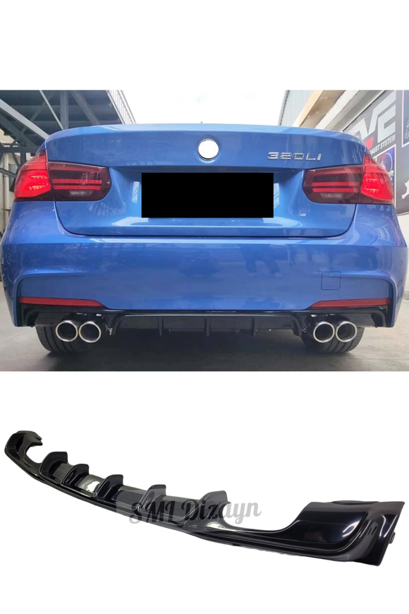 rear diffuser for bmw f30 3 series m tech