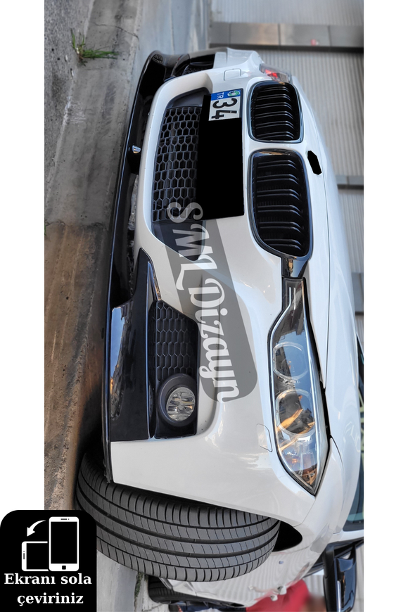 front lip splitters for 2012-2013-2014-2015-2016-2017-2019 bmw f30 m tech sport