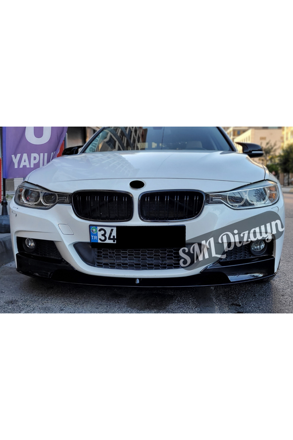 bmw f30 m sport ön tampon eki karlık lip