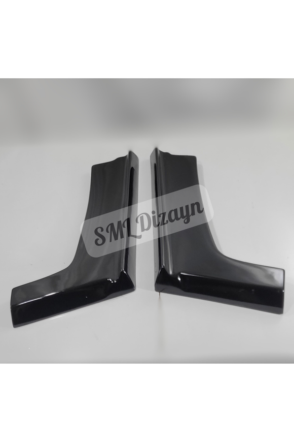 bmw f82 m4 sağ sol alt arka lip bıçak flap