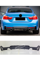 bmw f32-f33-f36 rear diffuser m sport