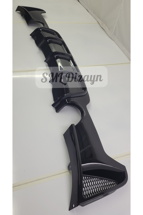 rear diffuser splitter for bmw f32 f33 f36 4 series m technic