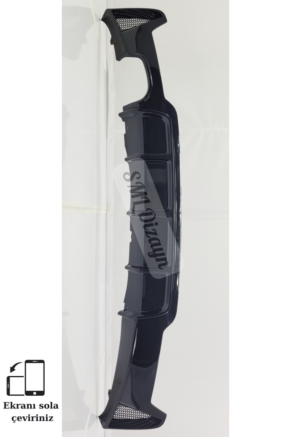 left exhaust rear diffuser lip for bmw f32-f33-f36 m tech