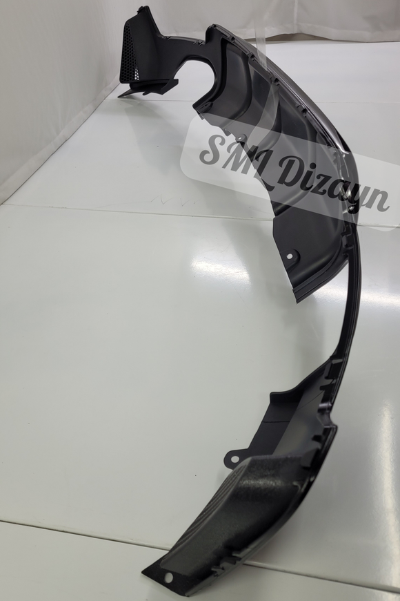 bmw f32-f33-f36 arka tampon difüzörü