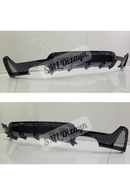 rear diffuser lip spoiler for bmw f32-f33-f36 4 series m tech bumper