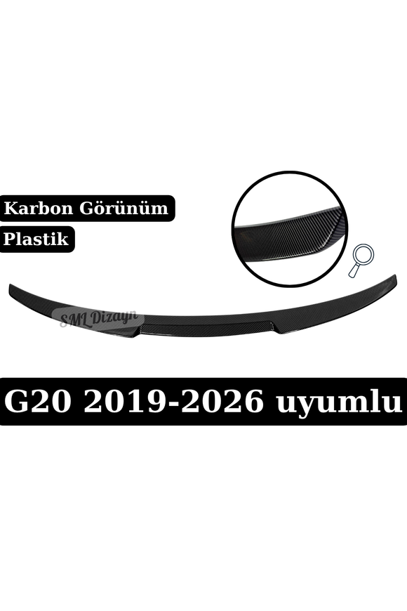 bmw g20 m4 karbon spoiler
