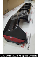 rear diffuser lip for bmw g30 m sport