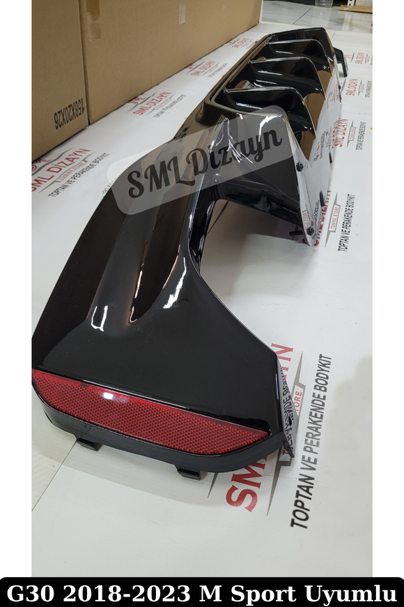 rear diffuser lip for bmw g30 m sport