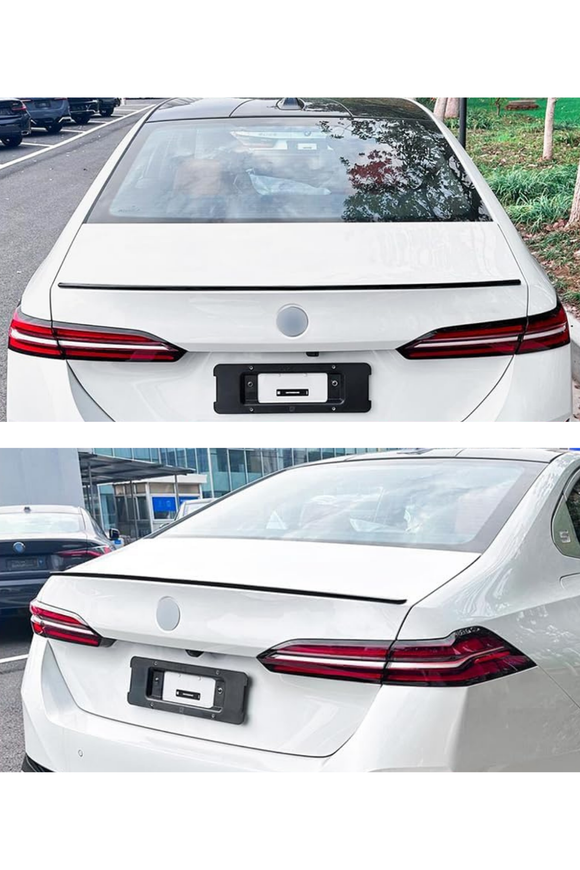 rear trunk spoiler for bmw g60 2024-2025