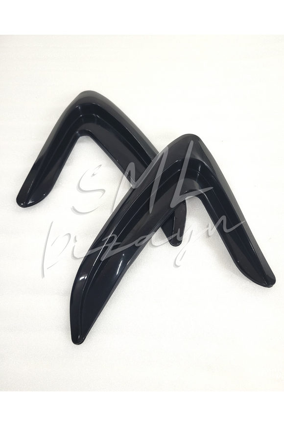 Universal F30 Tip V Çamurluk Venti Çamurluk Aksesuar Esnek Plastik