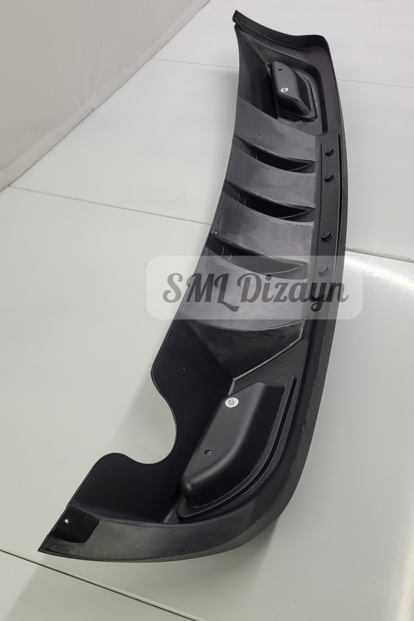 Cruze Sedan Gri Universal Difüzör Difizör Plastik 2008-2014