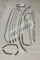 chrome molding trims for volkswagen transporter t6.1