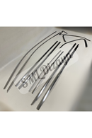 chrome window trim for 2022-2023-2024 volkswagen polo