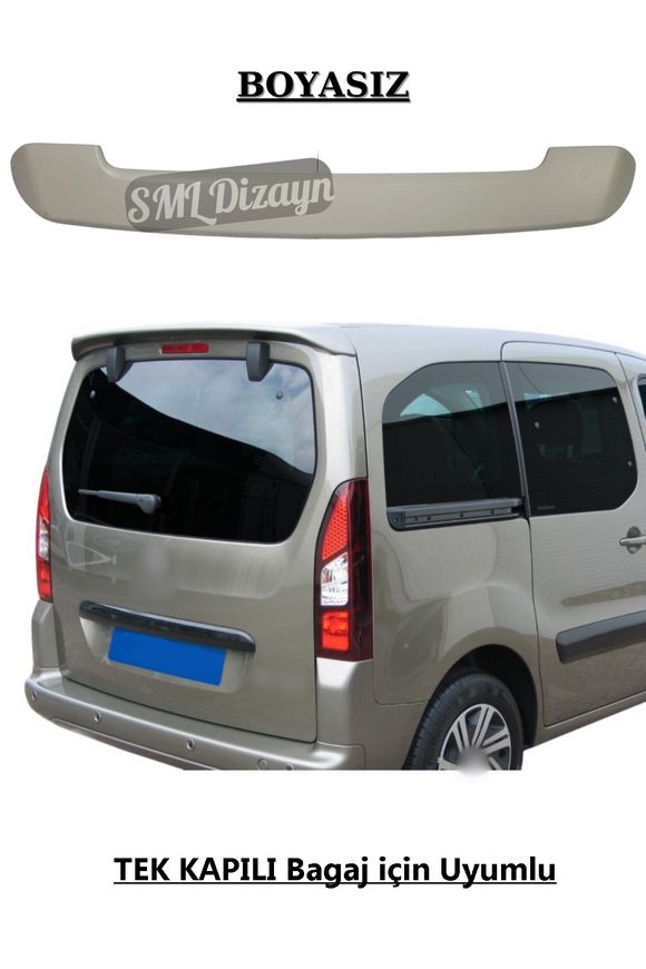 citröen berlingo bagaj üstü spoiler