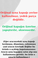 citröen c elysee batman ayna kapağı