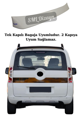 citröen nemo bagaj üstü spoiler