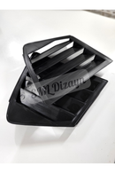 quarter window scoops for honda civic 8th gen fb7