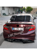 civic fb7 voltex arka ek difüzör