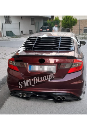 civic fb7 voltex arka ek difüzör