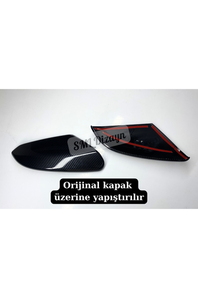 civic fc5 karbon ayna kapağı