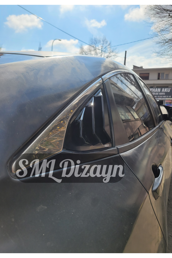 honda civic quarter window scoops vent 