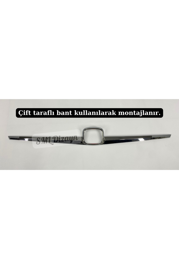 civic fc5 bagaj için nikelaj çıta logo altı