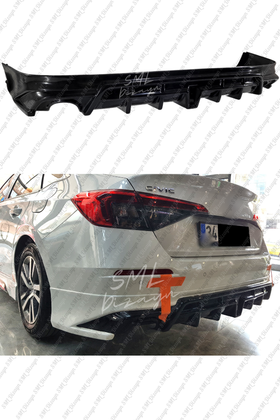 2022-2023-2024 honda civic fe 1 arka ek tampon difüzör